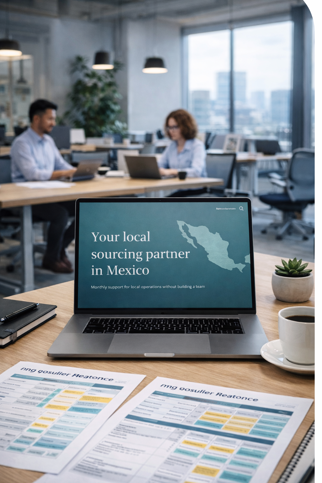 Mexico sourcing desk retainer